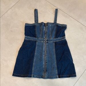 Stylish Blue Denim Dress, size XL